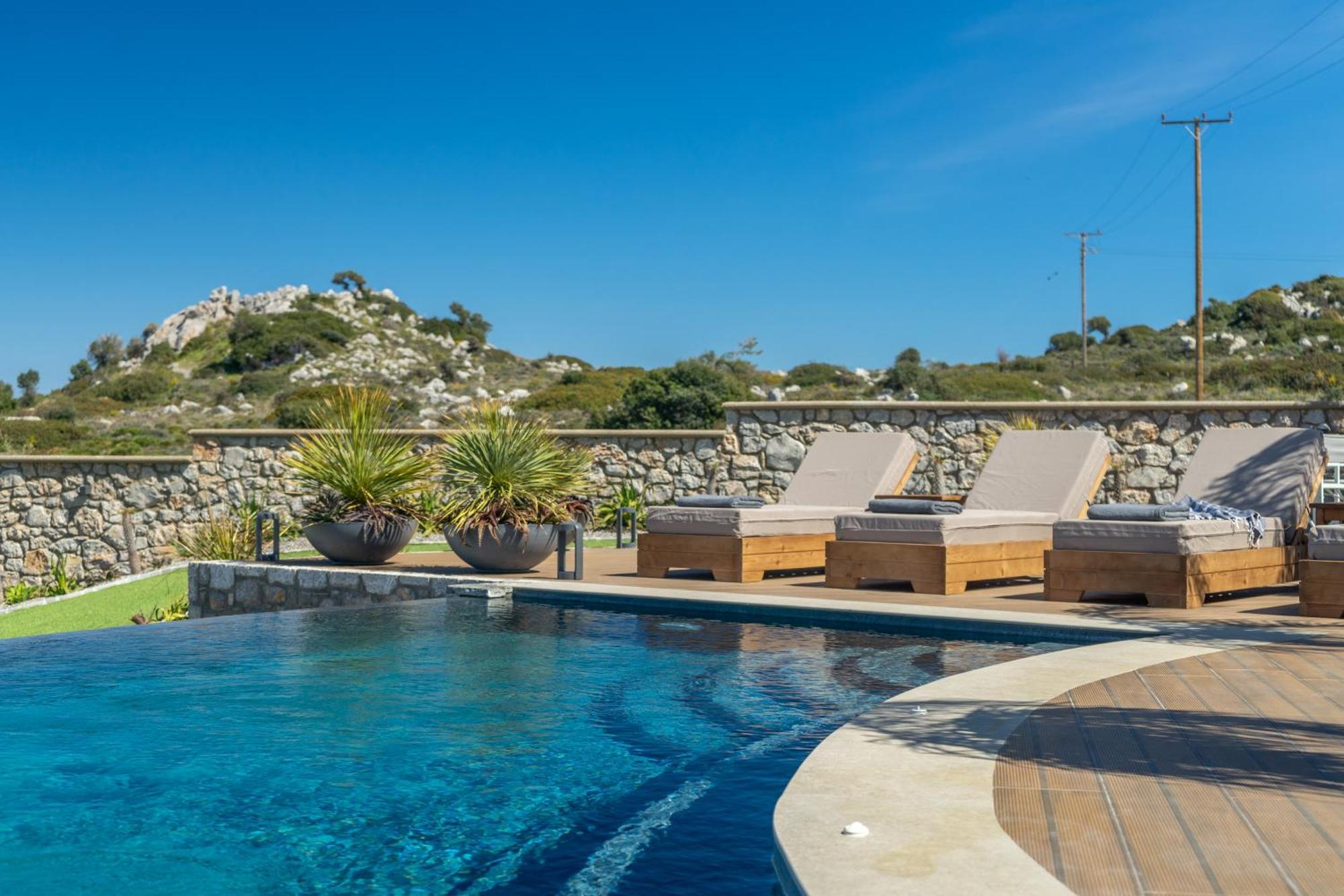 Rhode Luxury Villa Kalithies Екстер'єр фото