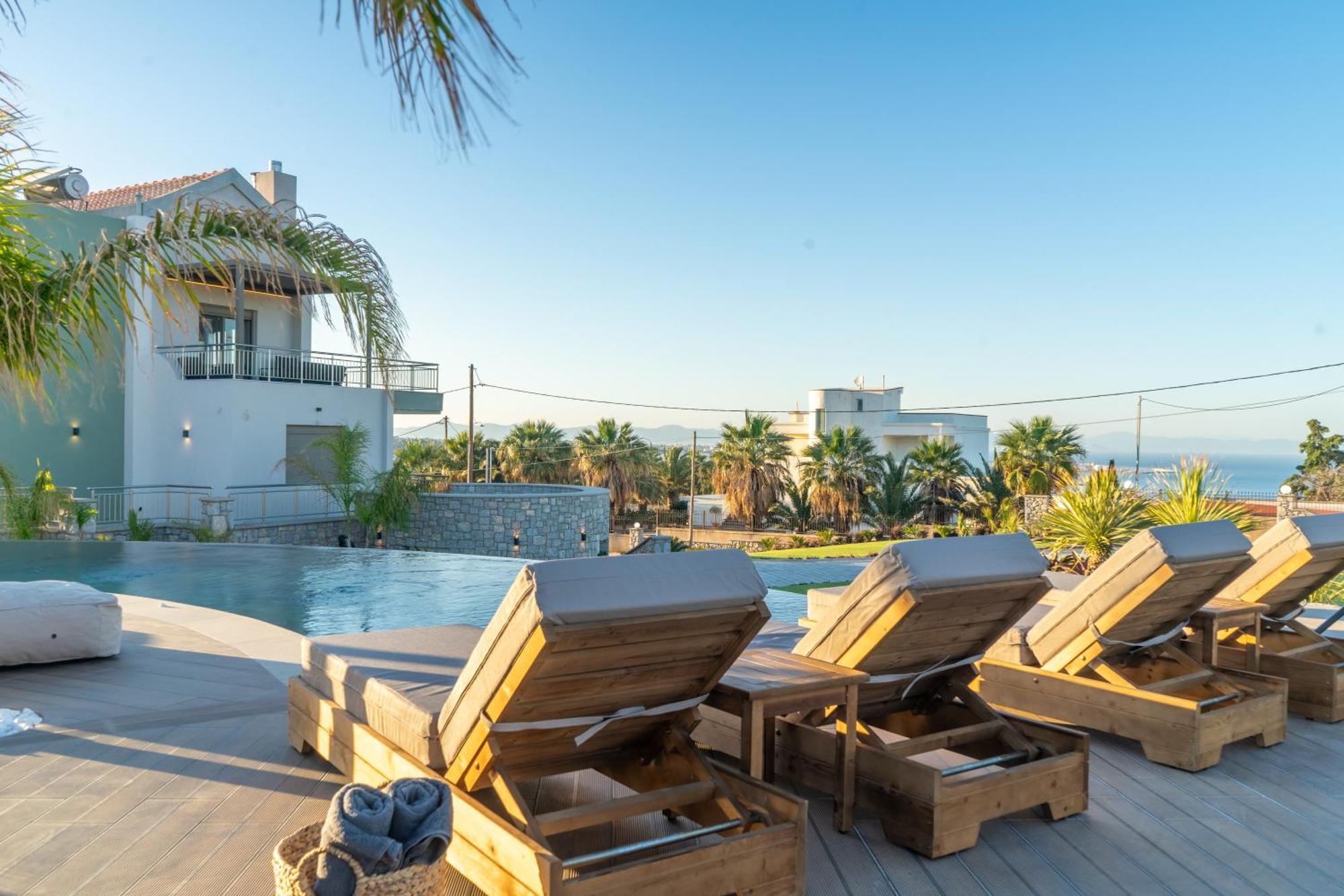 Rhode Luxury Villa Kalithies Екстер'єр фото